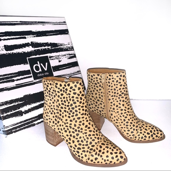 dolce vita cheetah boots